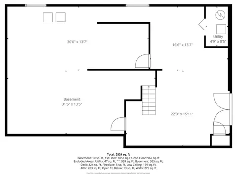 Floorplan - 284 Braggs Ln, Barnstable, MA 02630 photo 7 of 7