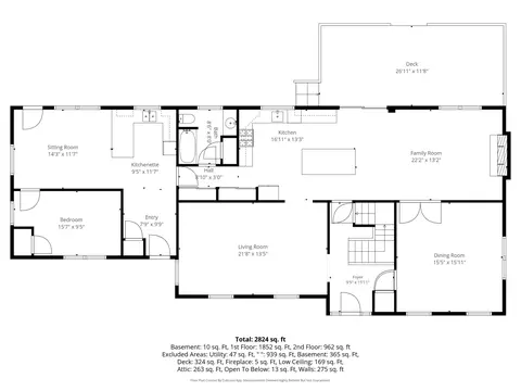 Floorplan - 284 Braggs Ln, Barnstable, MA 02630 photo 5 of 7