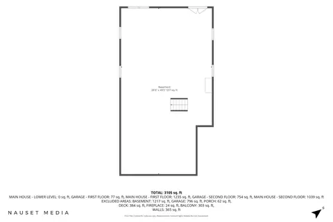 Floorplan - 357 Monomoscoy Rd, Mashpee, MA 02649 photo 3 of 4