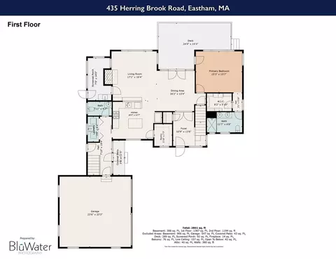 Floorplan - 435 Herring Brook Rd, Eastham, MA 02642 photo 2 of 6