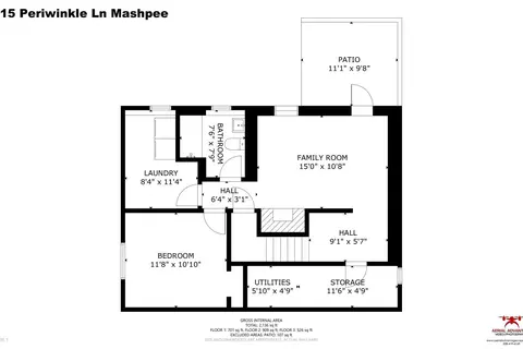 Floorplan - 15 Periwinkle Ln, Mashpee, MA 02649 photo 1 of 4