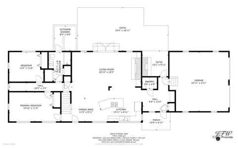 Floorplan - 40 Smith Farm Rd, Eastham, MA 02642 photo 1 of 4