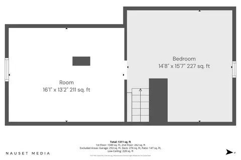 Floorplan - 1210 County Rd, Cataumet, MA 02534 photo 2 of 2
