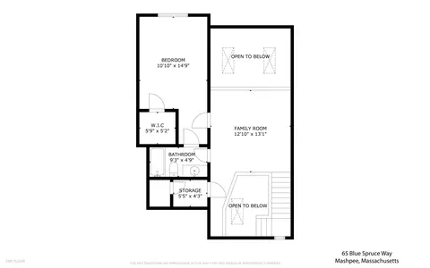 Floorplan - 65 Blue Spruce Way UNIT 65, Mashpee, MA 02649 photo 3 of 4
