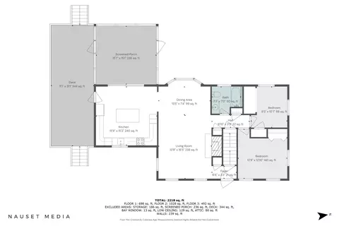 Floorplan - 44 Squirrel Run, Eastham, MA 02642 photo 2 of 8