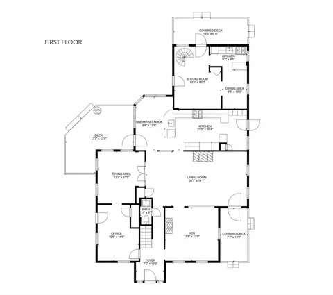 Floorplan - 4428 Main St, Barnstable, MA 02630 photo 1 of 4