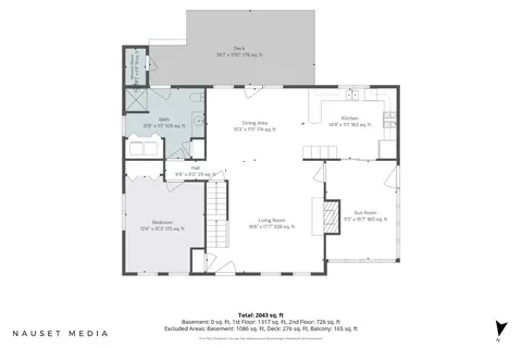 Floorplan - 33 Gilbert Rd, Brewster, MA 02631 photo 3 of 4