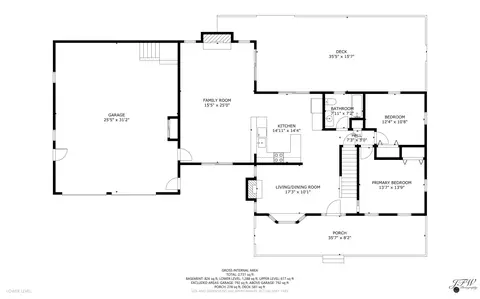 Floorplan - 40 Squirrel Run, Eastham, MA 02642 photo 2 of 3