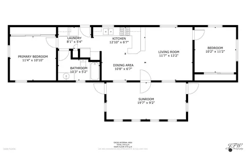 Floorplan - 2 5th Ave #2, Bourne, MA 02532 photo 1 of 1
