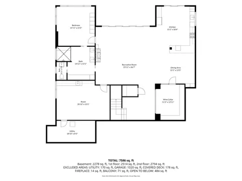 Floorplan - 26 Wheeler Rd, Mashpee, MA 02649 photo 1 of 4