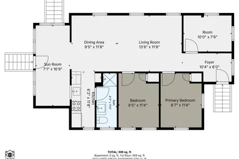 Floorplan - 11 Monack Rd, Buzzards Bay, MA 02532 photo 1 of 2