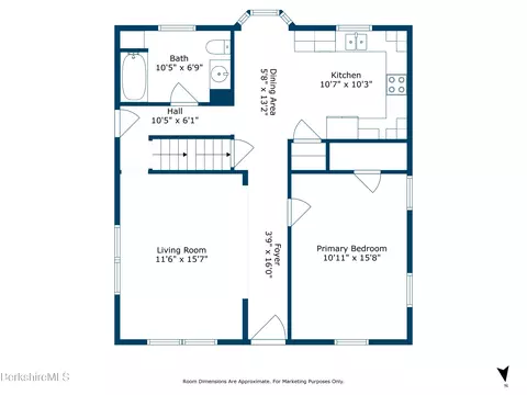 Floorplan - 28 Upton St, Adams, MA 01220 photo 2 of 4