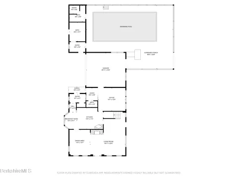 Floorplan - 6 Tyringham Rd, Monterey, MA 01245 photo 1 of 4