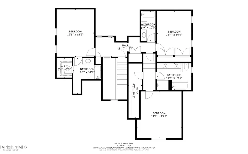 Floorplan - 4 Stoneledge Rd, Lenox, MA 01240 photo 2 of 4