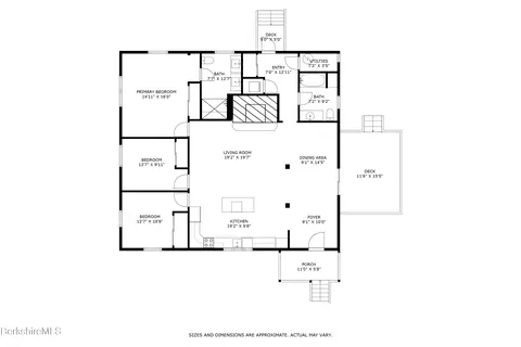 Floorplan - 23 S Pine St, Otis, MA 01253 photo 1 of 1