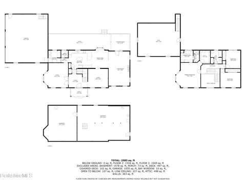 Floorplan - 155 High St Hill Rd, Windsor, MA 01270 photo 3 of 4