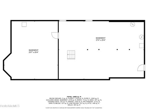 Floorplan - 155 High St Hill Rd, Windsor, MA 01270 photo 1 of 4