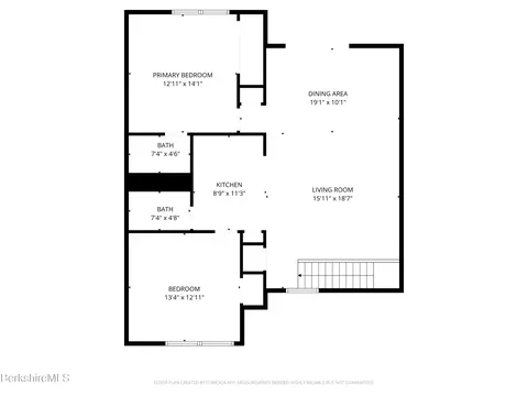 Floorplan - 2 Rolling Hls # -4, Lenox, MA 01240 photo 2 of 3