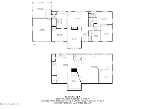 Floorplan - 765 Fairview St, Lee, MA 01238 photo 2 of 3