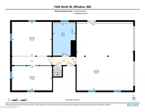 Floorplan - 1340 North St, Windsor, MA 01270 photo 3 of 3