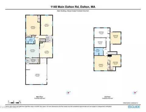 Floorplan - 1130 Main Dalton Rd, Windsor, MA 01270 photo 1 of 3