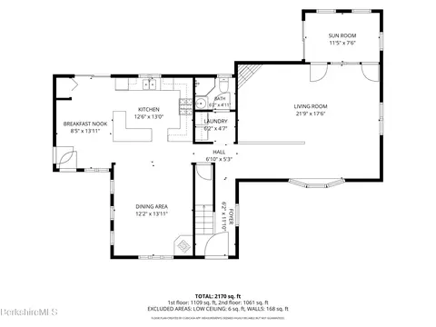 Floorplan - 15 Silver St, Lee, MA 01238 photo 2 of 8