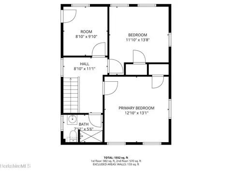 Floorplan - 500 Walker St, Lenox, MA 01240 photo 2 of 3