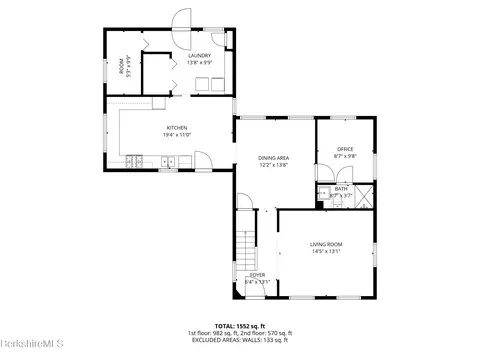 Floorplan - 500 Walker St, Lenox, MA 01240 photo 1 of 3