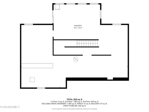 Floorplan - 26 Stonebridge Way # A, Tyringham, MA 01264 photo 1 of 4