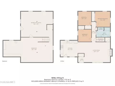 Floorplan - 1760 Route 9 --, Windsor, MA 01270 photo 3 of 3