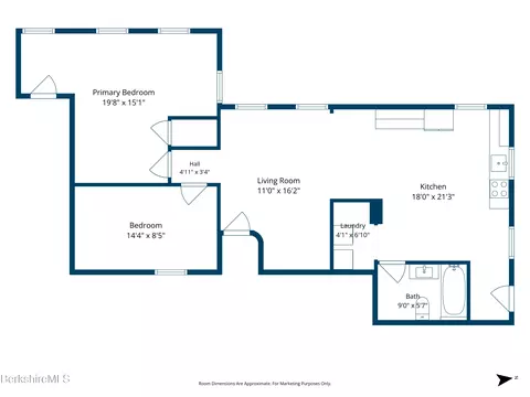 Floorplan - 45 Forest St, Lee, MA 01238 photo 2 of 2