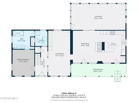 Floorplan - 3 Tyringham Rd, Monterey, MA 01245 photo 3 of 4