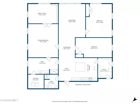 Floorplan - 560 S Main St, Sheffield, MA 01257 photo 2 of 3