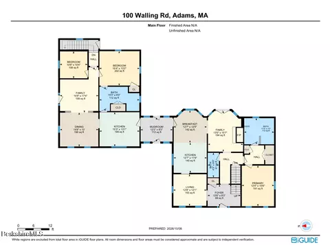 Floorplan - 100 Walling Rd, Adams, MA 01220 photo 1 of 2