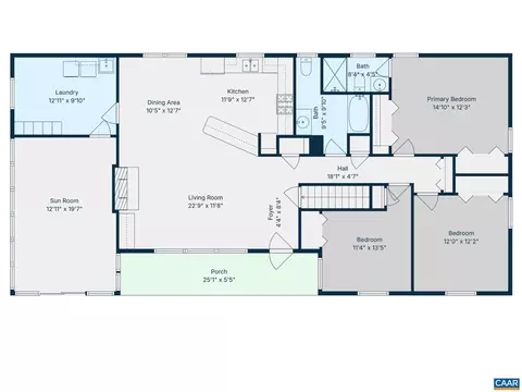 Floorplan - 391 Pond Rd, Buckingham, VA 23921 photo 1 of 5