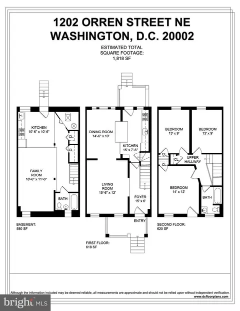 Floorplan - 1202 Orren St NE, Washington, DC 20002 photo 1 of 1