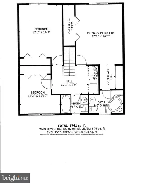 Floorplan - 503 Groff Ct NE, Washington, DC 20002 photo 1 of 2