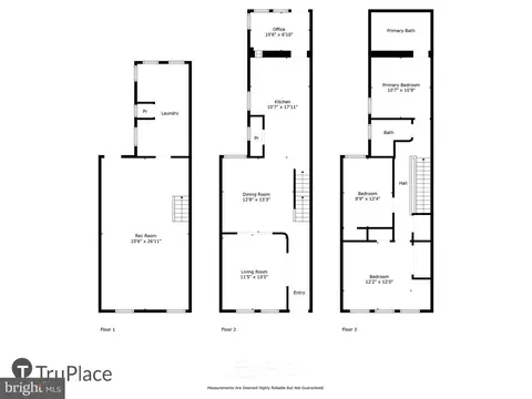 Floorplan - 619 14th St NE, Washington, DC 20002 photo 1 of 1