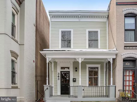 Exterior - 343 11th St SE, Washington, DC 20003 photo 2 of 11