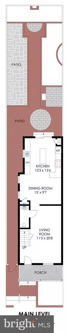 Floorplan - 343 11th St SE, Washington, DC 20003 photo 2 of 3