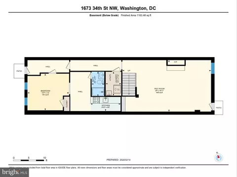 Floorplan - 1673 34th St NW, Washington, DC 20007 photo 4 of 4