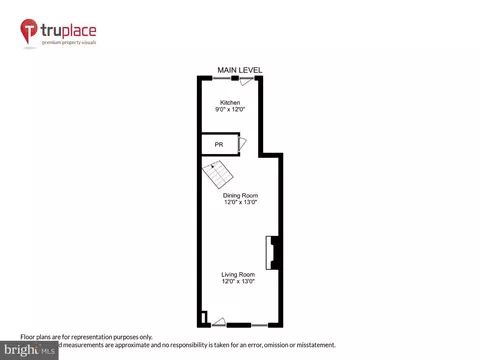 Floorplan - 1539 A St SE, Washington, DC 20003 photo 3 of 3