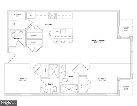 Floorplan - 4319 Harrison St NW #4, Washington, DC 20015 photo 1 of 1