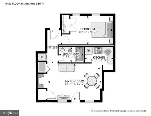 Floorplan - 1507 Freedom Way SE, Washington, DC 20003 photo 2 of 2