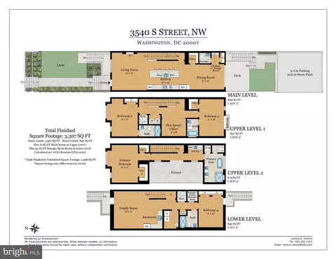 Floorplan - 3540 S Street St NW, Washington, DC 20007 photo 1 of 1