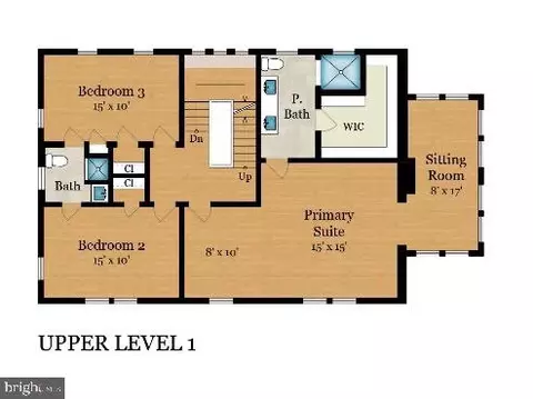 Floorplan - 2901 34th St NW, Washington, DC 20008 photo 2 of 7