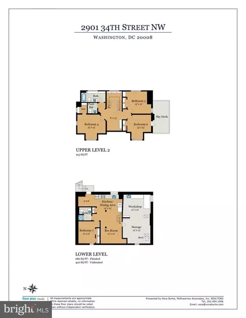 Floorplan - 2901 34th St NW, Washington, DC 20008 photo 6 of 7