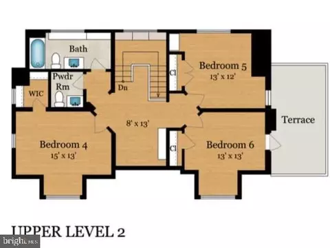 Floorplan - 2901 34th St NW, Washington, DC 20008 photo 3 of 7