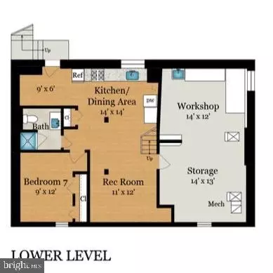 Floorplan - 2901 34th St NW, Washington, DC 20008 photo 4 of 7