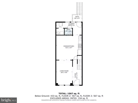 Floorplan - 756 19th St NE, Washington, DC 20002 photo 1 of 4